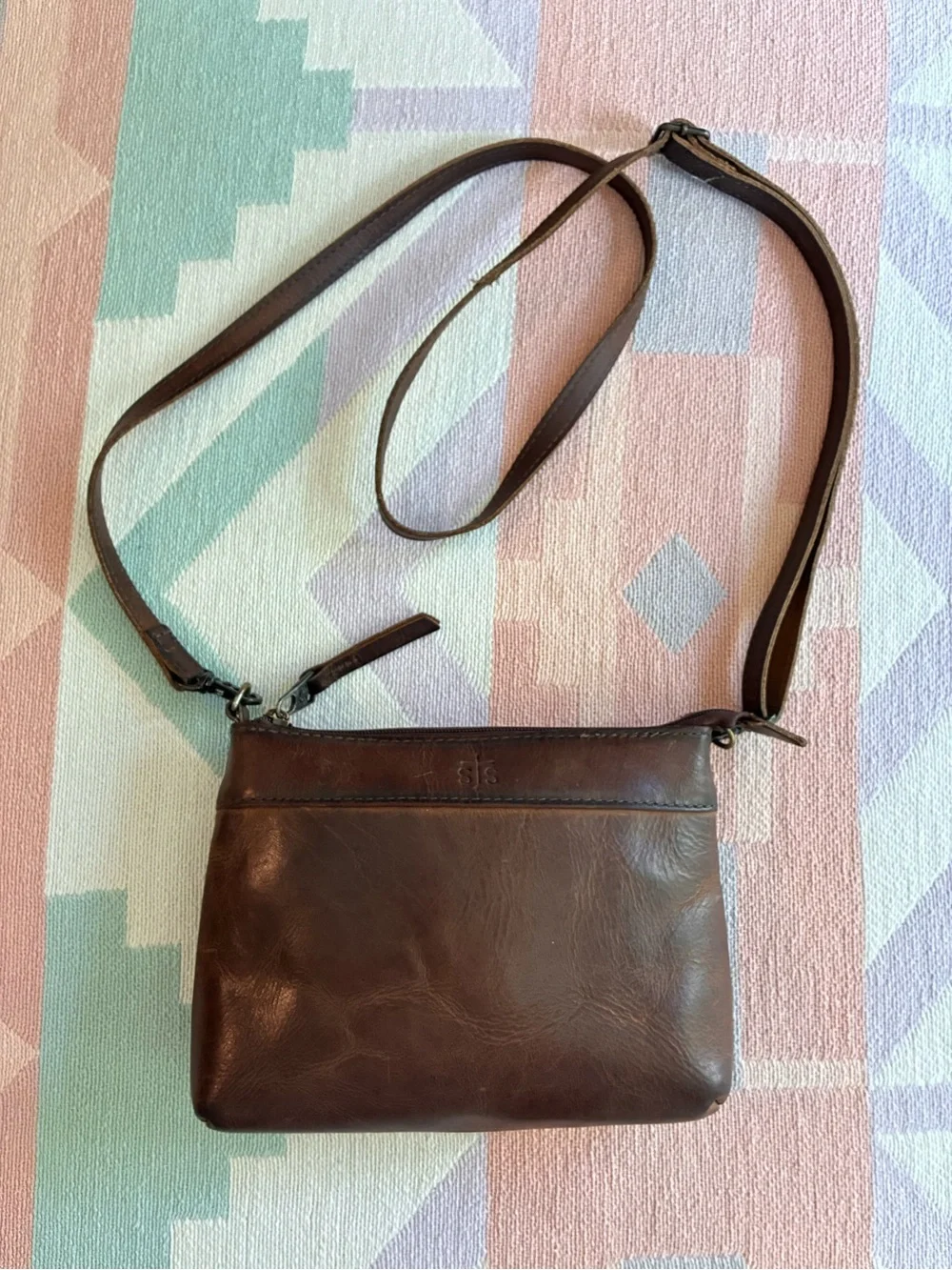 STS Ranchwear Baroness Grace Crossbody Leather Purse